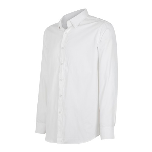 Camisa Oxford Manga Larga Hombre