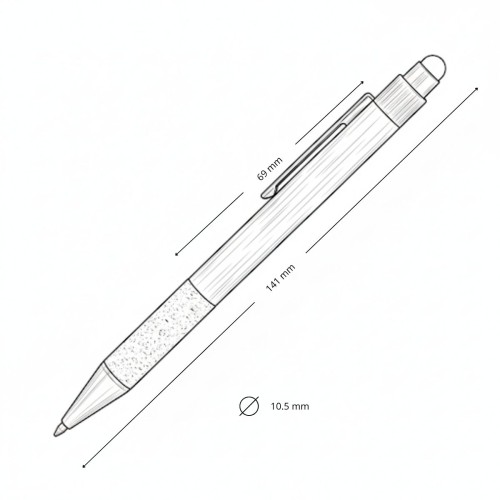 Bolígrafo de Aluminio ZERMATT