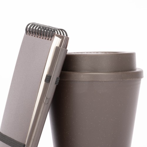 Set KAUAI: Mug, Libreta A6, Bolígrafo y Caja